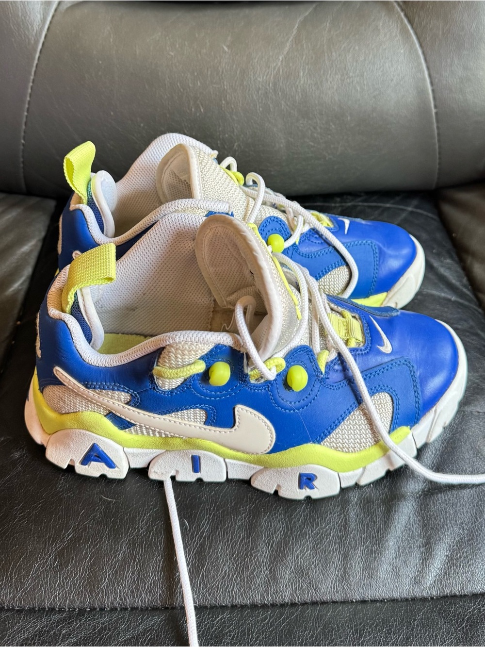 Nike Kids Air Barrage Low GS “Sprite” Sneakers